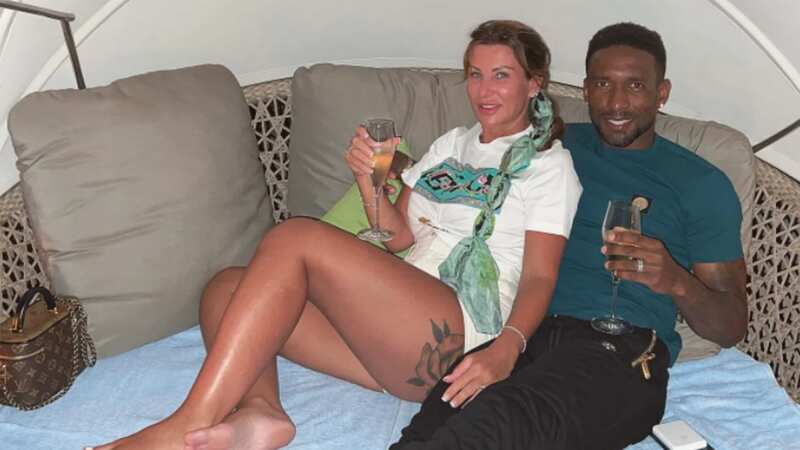 Jermain Defoe has sparked marriage split fears after spending Christmas separately from wife (Image: Instagram)