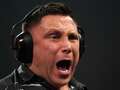 Gerwyn Price left red-faced after wearing ear defenders to block fans out