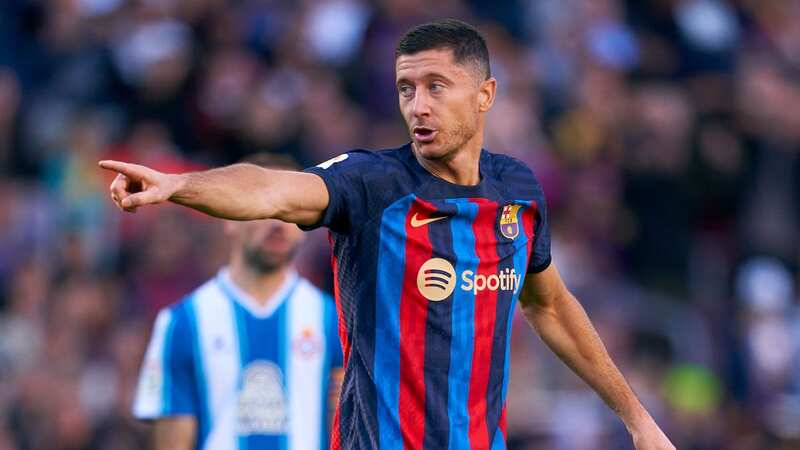 Robert Lewandowski is now facing a three-game ban for Barcelona (Image: Pedro Salado/Quality Sport Images/Getty Images)
