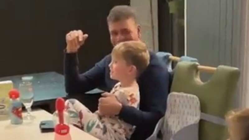 Chris Kamara shares family