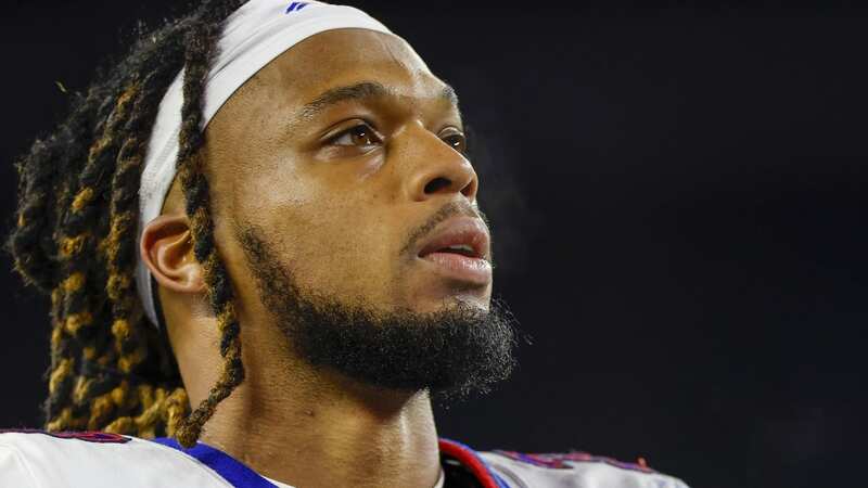Damar Hamlin was taken to hospital in a critical condition (Image: Greg M Cooper/AP/REX/Shutterstock)