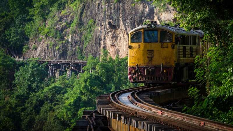 Patrick Ward was on a guided railway tour to Kanchanaburito when tragedy struck (Image: Getty Images/iStockphoto)
