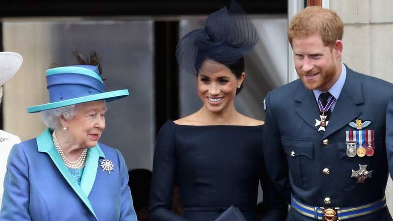 Harry was a "much-loved grandson" of the late Queen (Image: Getty Images)