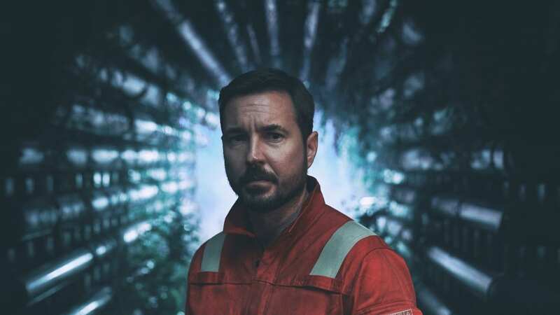 Martin Compston sets the scene in the supernatural show (Image: Amazon Studios)