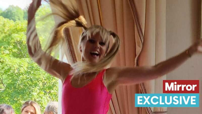 The Baby Spice lookalike who was hired for the bash