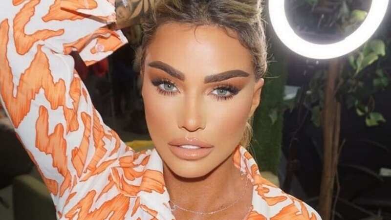 Katie Price left in 