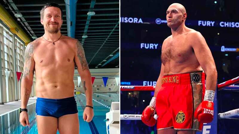 Oleksandr Usyk hits out at "belly" Tyson Fury as fight talks continue
