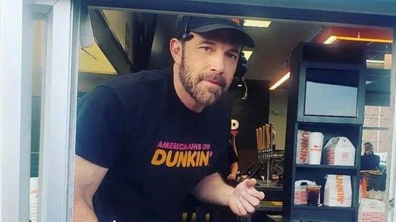 Ben Affleck spotted serving coffee at his beloved Dunkin