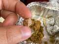 Woman slams airline after finding stone in meal fearing she could have choked dqxikeidqkikdinv