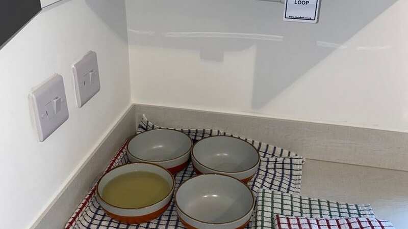 A leaking boiler is one of many problems Marcus has found with his brand new flat (Image: Glouchestershire Live WS)