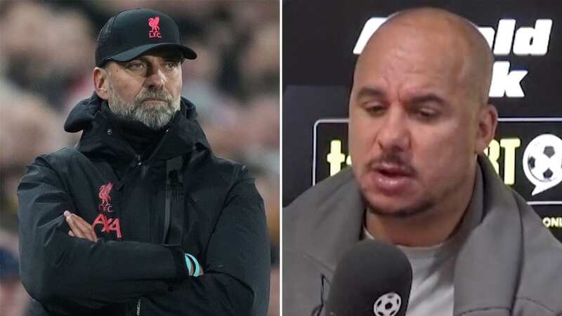 Gabby Agbonlahor claimed he has "rattled" Jurgen Klopp (Image: @talkSPORT/Twitter)