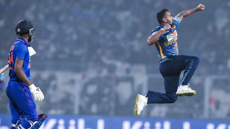 Sri Lanka batsman Chamika Karunaratne was one of those involved in a casino brawl and influenced by a fake prophet (Image: PA)