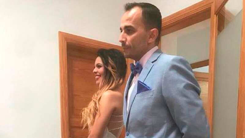 Romina Celeste Nunez and her husband Raul Diaz (Image: Newsflash)