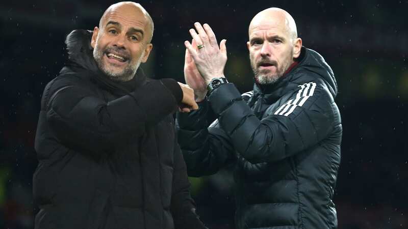 Pep Guardiola and Erik ten Hag enter today