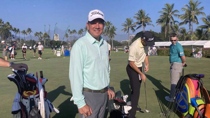 Michael Castillo made a long-awaited PGA Tour debut despite his ongoing cancer battle (Image: Harry How/Getty Images)