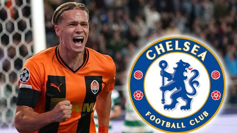 Mykhaylo Mudryk is on the verge of joining Chelsea after the Blues agreed a fee and personal terms for the winger (Image: AFP via Getty Images)