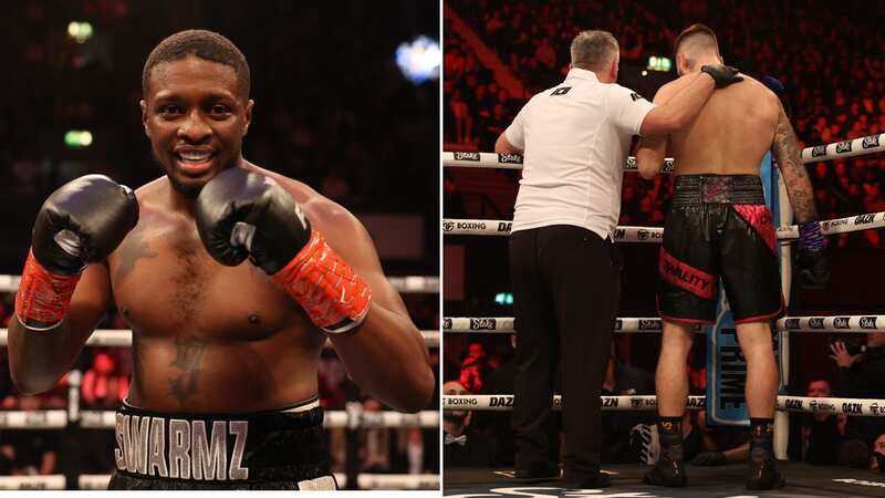 Ryan Taylor quits during his fight with Swarmz