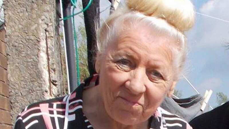 Shirley was attacked by a dog (Image: WALES NEWS SERVICE)
