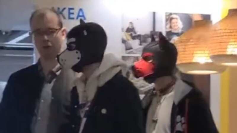 IKEA shoppers puzzled after man walks 