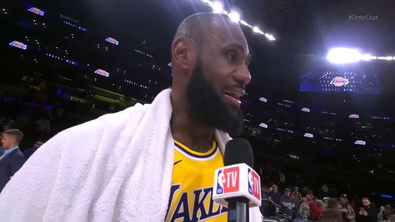 LeBron James offered the NFL star some advice