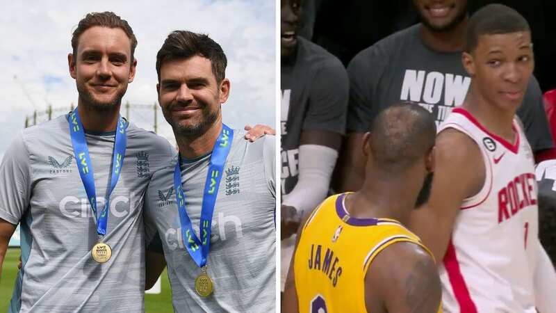 Stuart Broad and long-time England teammate James Anderson (Image: Philip Brown/Popperfoto/Popperfoto via Getty Images)