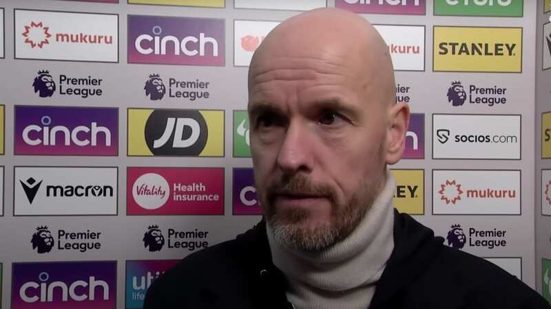 Ten Hag makes Man Utd admission after Crystal Palace setback hits title hopes