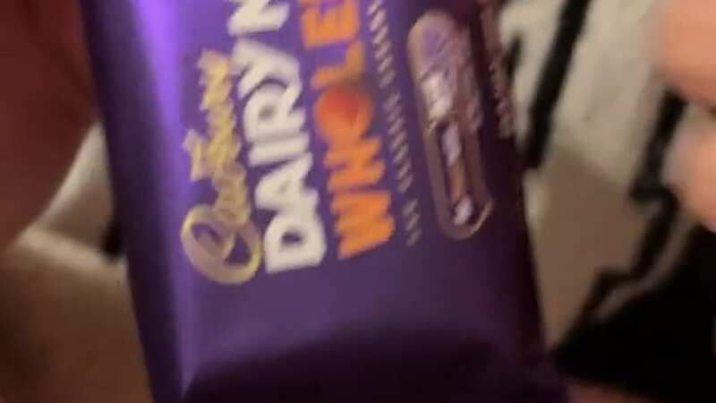 Man appalled to find just one lonely hazelnut in his Cadbury