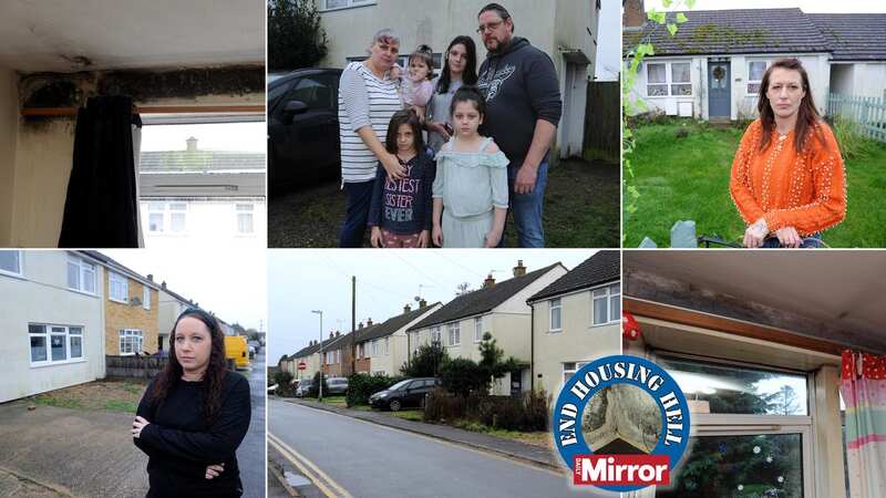 Children as young as two-year-old have been forced to breathe in toxic mould in the constituency held by the Housing Minister (Image: Albanpix)