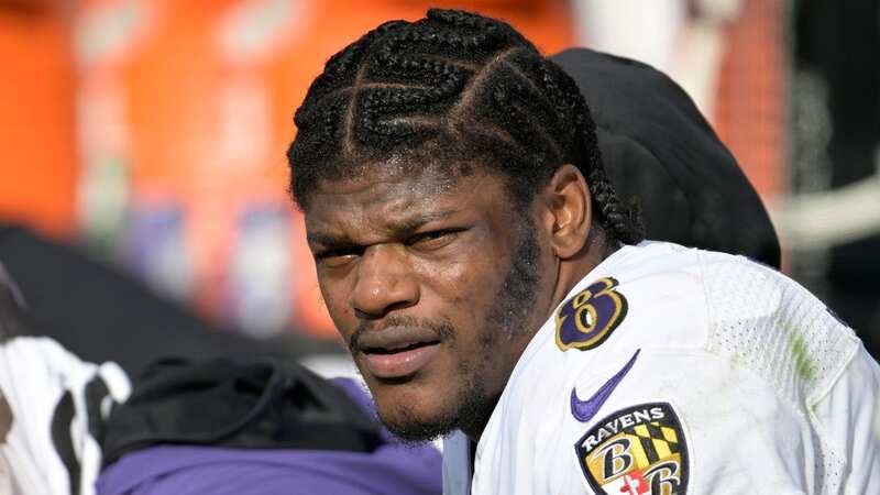 Lamar Jackson missed the latter stages of the 2022 season due to a frustrating PCL injury (Image: Butch Dill/AP/REX/Shutterstock)