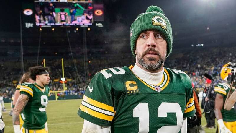 Aaron Rodgers struggled as the Detroit Lions defeated the Green Bay Packers, eliminating them from playoff contention (Image: Morry Gash/AP/REX/Shutterstock)