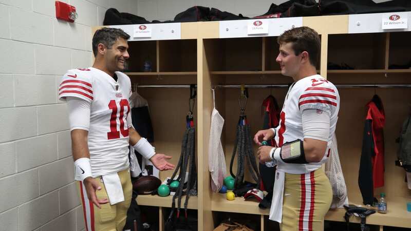 Brock Purdy could be benched as the Niners starter with an undefeated record (Photo by Thearon W. Henderson/Getty Images) (Image: Thearon W. Henderson/Getty Images)