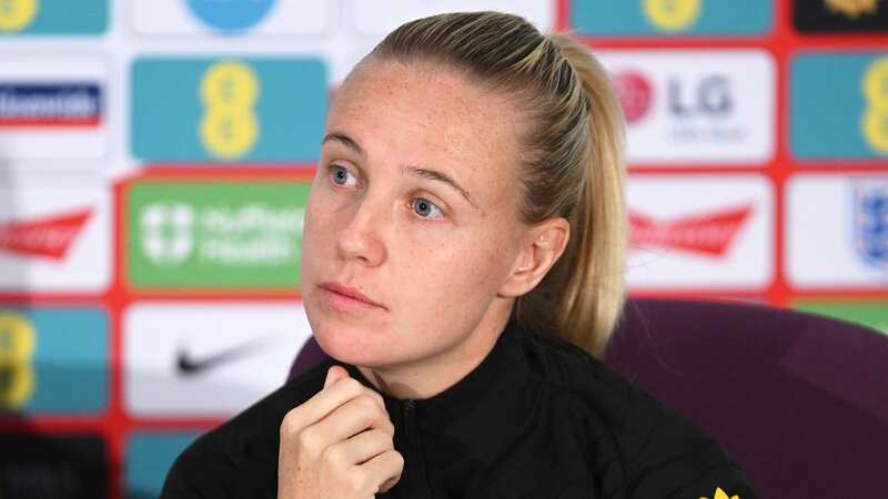 Beth Mead, currently out injured, has spoken out on the issue of postponements due to frozen pitches (Image: Photo by Alex Davidson/Getty Images)