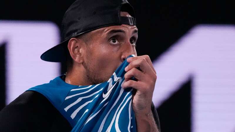 Nick Kyrgios showed the middle finger from his hospital bed (Image: INSTAGRAM@https://www.instagram.com/k1ngkyrg1os/?hl=en)