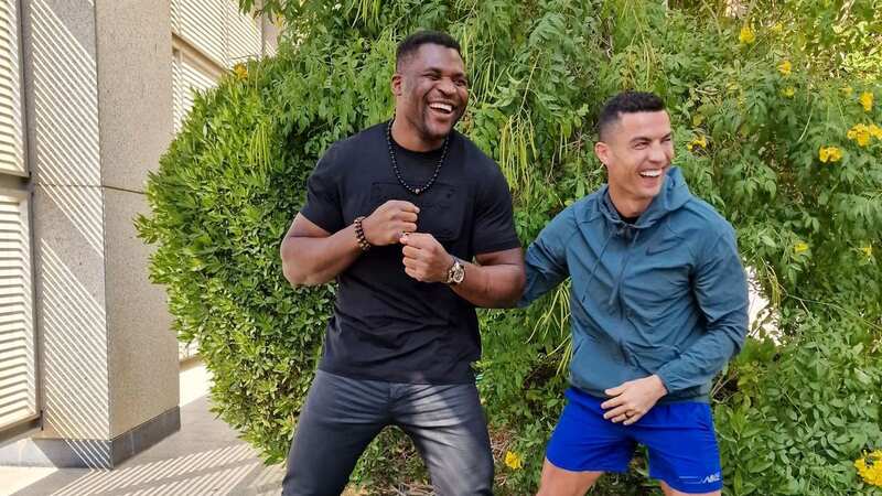 Francis Ngannou sends message to Cristiano Ronaldo after Saudi Arabia meeting