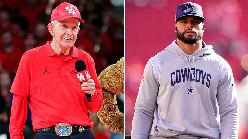 Dak Prescott struggled against the dominant San Francisco 49ers defence as the Dallas Cowboys lost (Image: Josie Lepe/AP/REX/Shutterstock)