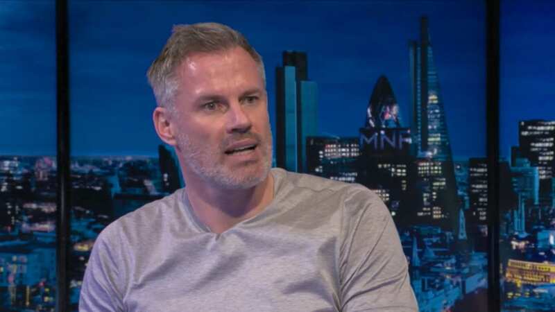 Jamie Carragher believes Frank Lampard can have few complaints about being sacked by Everton (Image: Sky Sports)