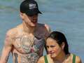 Pete Davidson goes swimming with girlfriend after zapping Kim Kardashian tattoos
