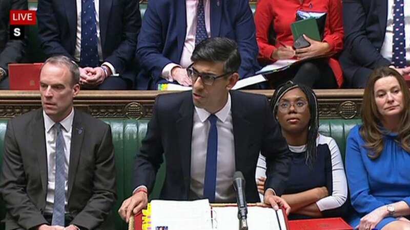 PM Rishi Sunak appearing at Prime Minister