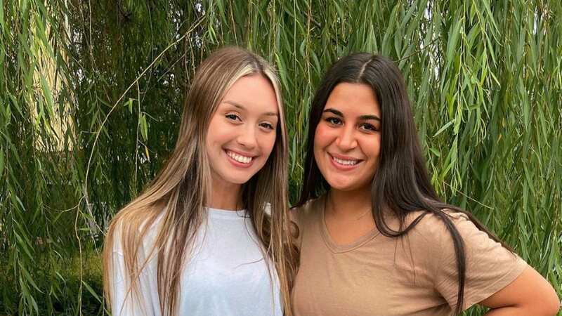 Magdalene (Maggie) Franco and Ava Luplow died in the pile-up on Sunday (Image: @the8th_franco/Instagram)
