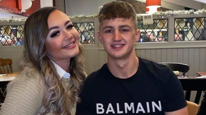 Jessica in November 2021 before she fell ill, with boyfriend Owen (Image: Jam Press/@jesspaigexoxo)