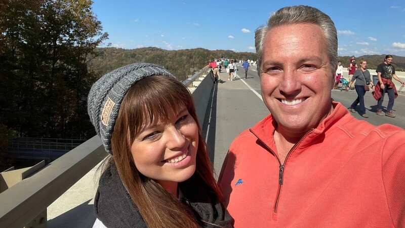 Republican fails to rush and help fallen pregnant wife during campaign launch