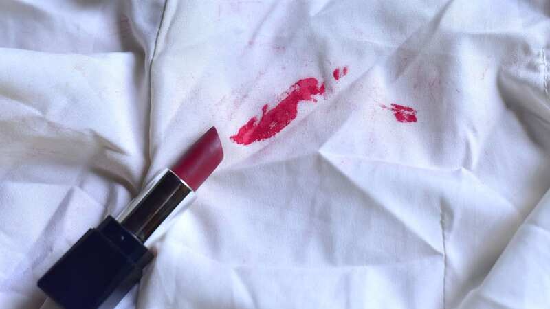Lipstick stains can be a nightmare to get rid of (stock photo) (Image: Getty Images/iStockphoto)