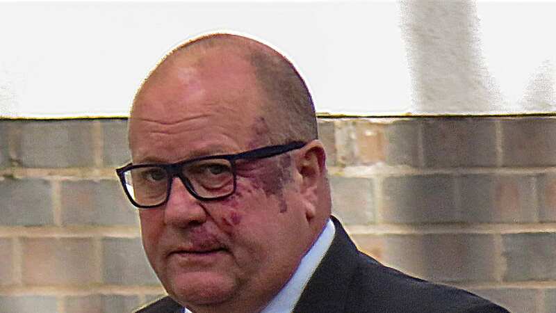 Leslie Allen outside Warwick Crown Court (Image: Paul Beard / SWNS.COM)