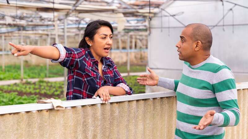 The woman is raging about the mess - especially as the neighbours 