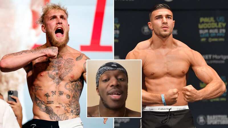 KSI reacts to Jake Paul and Tommy Fury after grudge fight finally announced