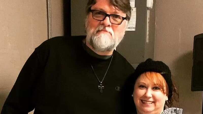 Kristie Evans, 49, is pictured right with her Pastor husband David Evans (Image: Instagram)