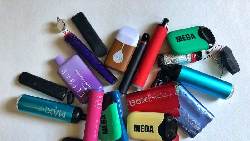Disused vape pens are often found on streets or at beauty spots (Image: UCG/Universal Images Group via Getty Images)