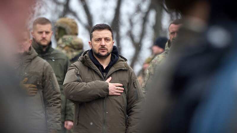 Russia may dominate Ukraine from the air as their supplies start to run low, an expert says (Image: Ukrainian Presidential press ser)