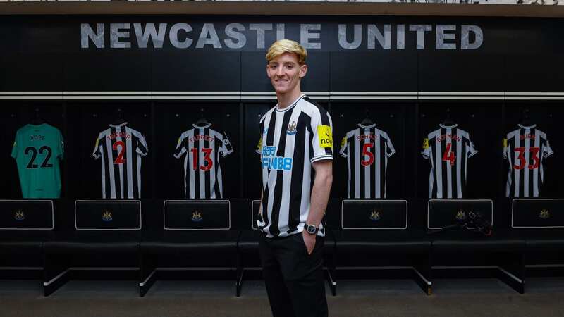Anthony Gordon has joined Newcastle from Everton (Image: Serena Taylor/Newcastle United via Getty Images)