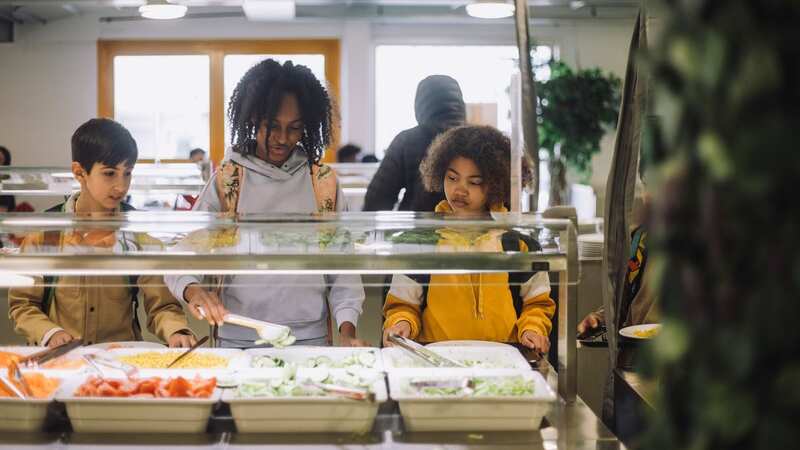 Most of the school decided to go hungry rather than eat the meal served to them (stock photo) (Image: Getty Images/Maskot)